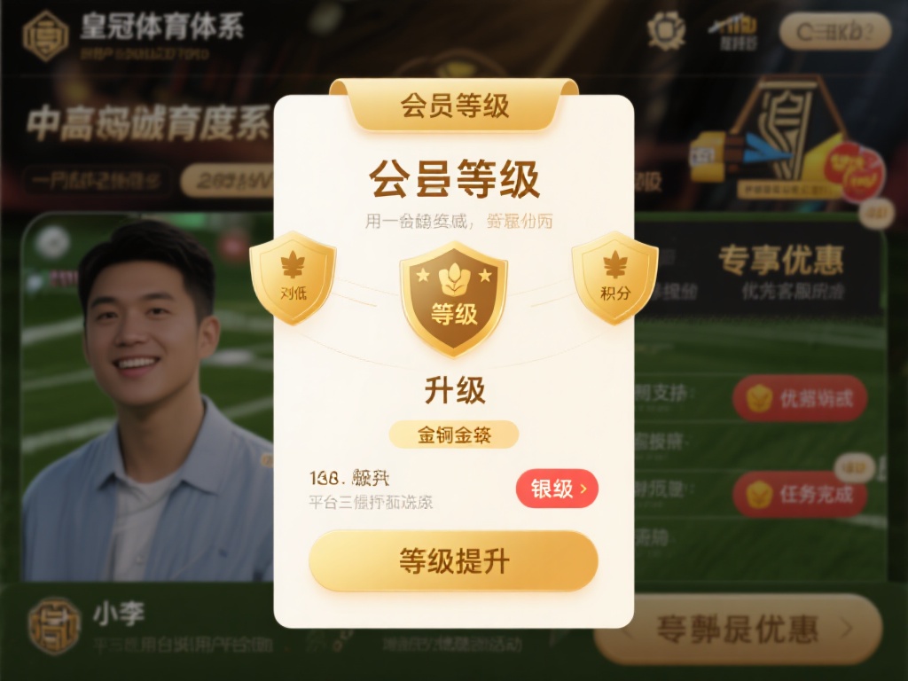 皇冠体育积分与会员等级的关系深度分析 (皇冠体育积分与会员等级关联性的深度解析与探讨) 会员等级是皇冠体育体系中对用户忠诚度的直观划分。一