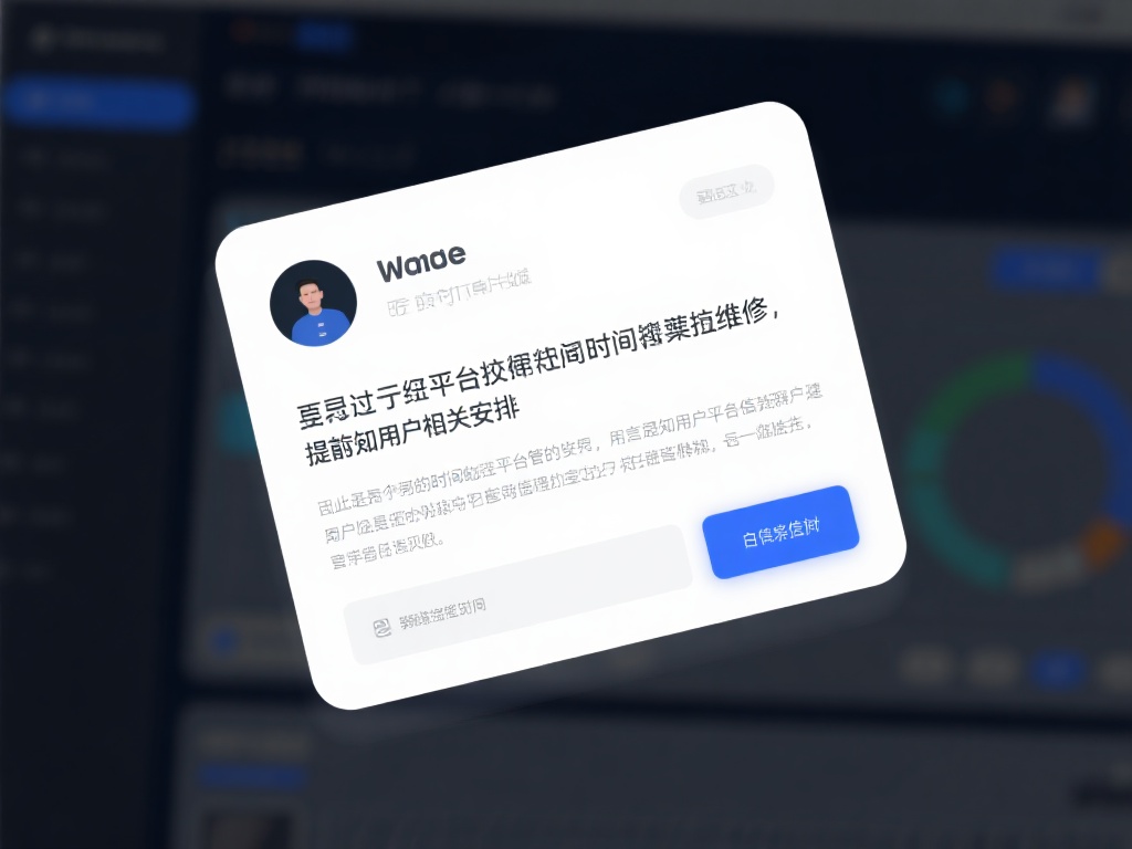 反之，如果平台能够在短时间内完成维护，并提前通知用